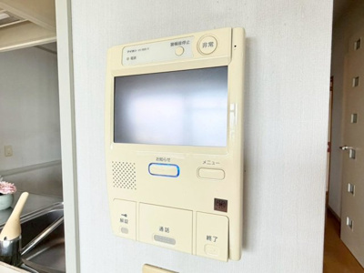 【セキュリティ】 | 光明池アーバンライフ | TVモニター付きインターフォン】防犯設備として欠かせないTVモニター付きインターフォンがあります♪ 
