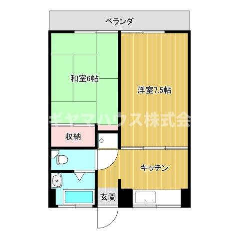 【間取り】 | 日暮マンション