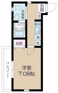 【間取り】 | ＮＳＧＡＴＥ五反野ｔｗｏ | 間取りです。