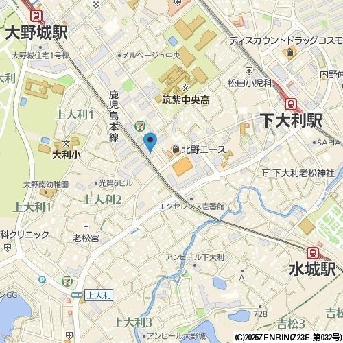 ＣＩＴＹ ＳＰＩＲＥ 春日南の地図