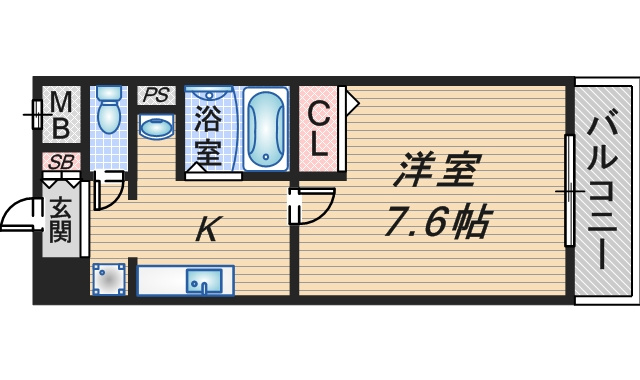 リヴェールの間取り