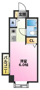 ユーコート新丸子の間取り|インターネット無料です♪