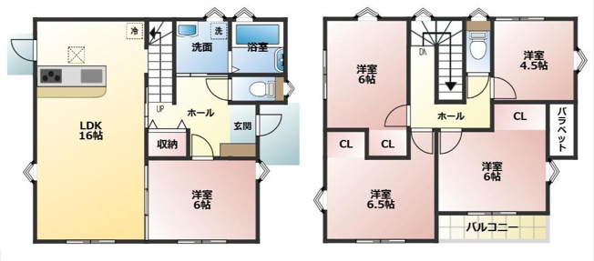 【間取り】 | 南区城南町舞原