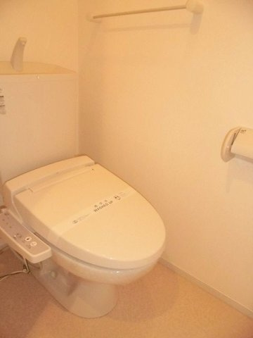 ル・ヴァンヴェール　Ｂのトイレ|コンパクトで使いやすいトイレです