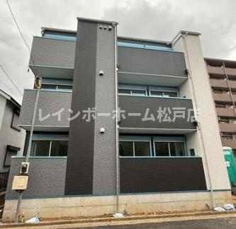 柏市北柏５丁目のアパートの外観|外観もきれいです