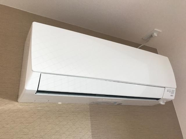 熊本市東区小山２丁目のアパートの設備|エアコン