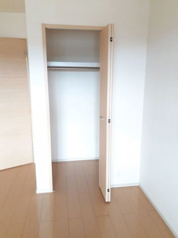 合志市須屋のアパートの収納