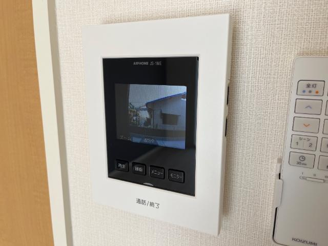 アジュールの内装|カメラ付きモニターホン