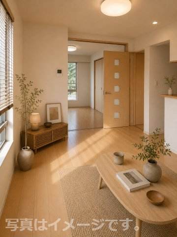合志市須屋のアパートの居間・リビング|※写真はイメージです。現況優先