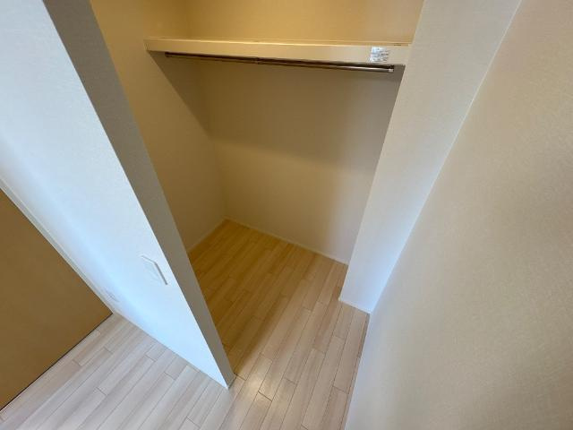 熊本市東区下南部１丁目のアパートの収納|ウォークインクローゼット