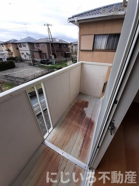 フォンテーヌBのバルコニー