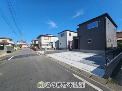 【前面道路含む現地写真】 | 第16栃木大平町富田　1号棟 | 前面道路幅6ｍでお車の出し入れもスムーズに行えます☆