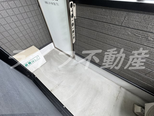 リビングライフ長瀬WESTのバルコニー|バルコニー付きです