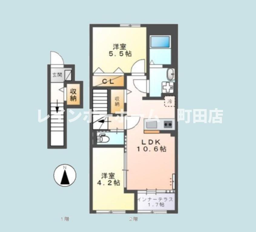 Ｔｏｓｈｕｎ　Ｌｕｍｉｎｏｕｓ※初期費用分割後払いサービス利用可能物件の間取り