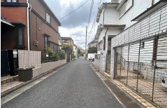 8/27　申込有 輿石の前面道路含む現地写真