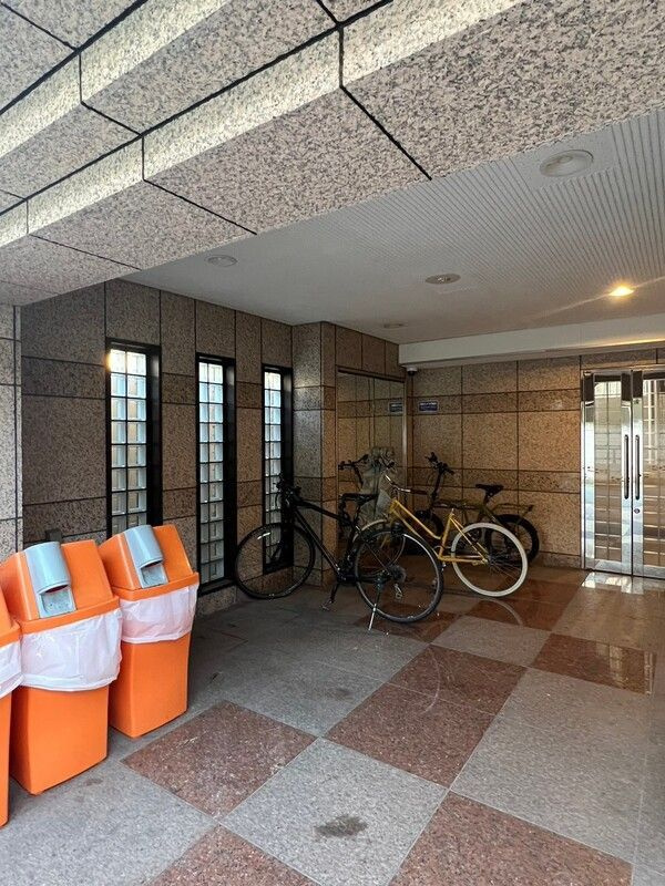 リバティヒルズ目黒本町のエントランス