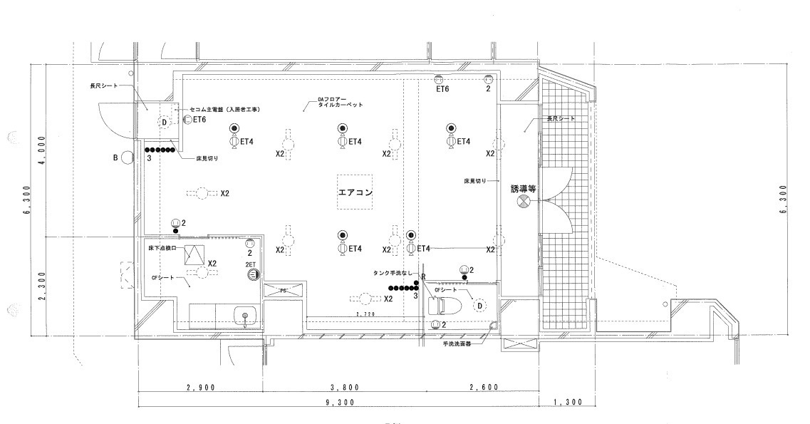 Lotus覚王山（ロータス カクオウザン）【　店舗系おすすめ　】の間取り|1階A　平面図