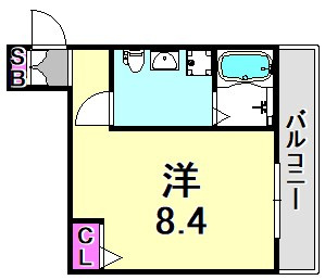 ノイヴェル出屋敷の間取り