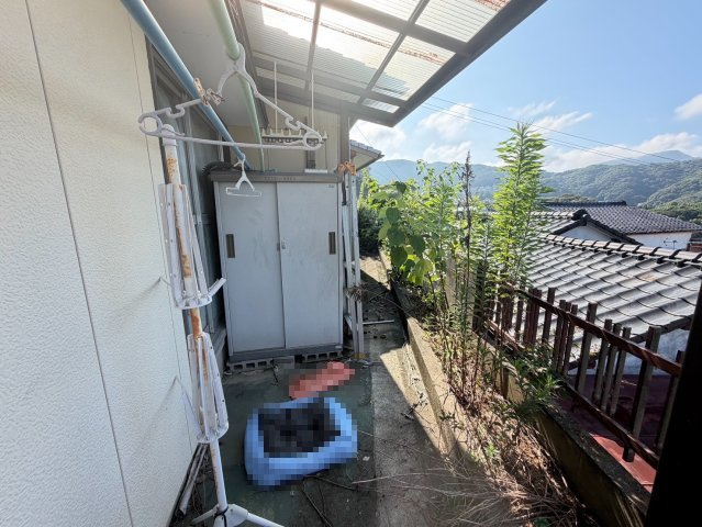  長崎市立岩町　5DKの庭