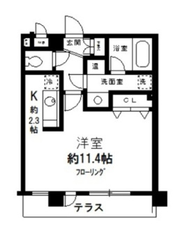 【間取り】 | ラインハウス池上 | 間取りです。