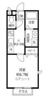 【間取り】 | コートヴィレッジ | 間取りです。