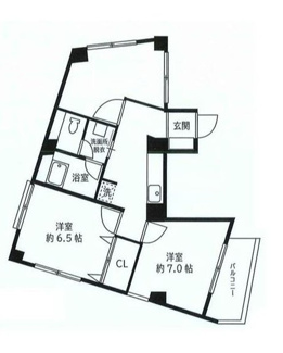 【間取り】 | 山中ビル | 間取りです。