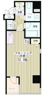 【間取り】 | テラス麻布十番 | 間取りです。