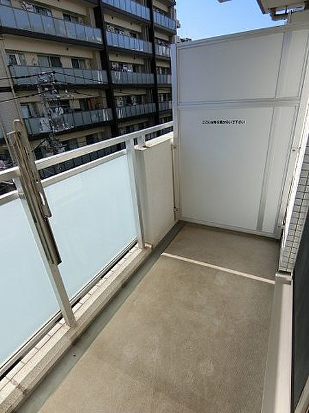 ハピネ蔵前鳥越のバルコニー