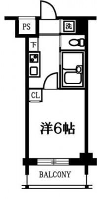 トーシンフェニックス芝浦ベイフォートの間取り|間取りです。