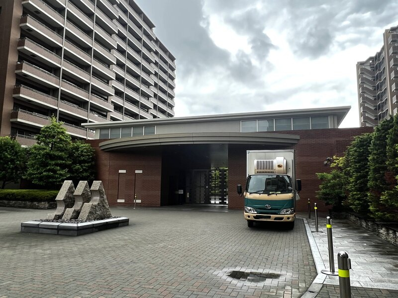 川崎市麻生区万福寺３丁目の賃貸マンションのロビー