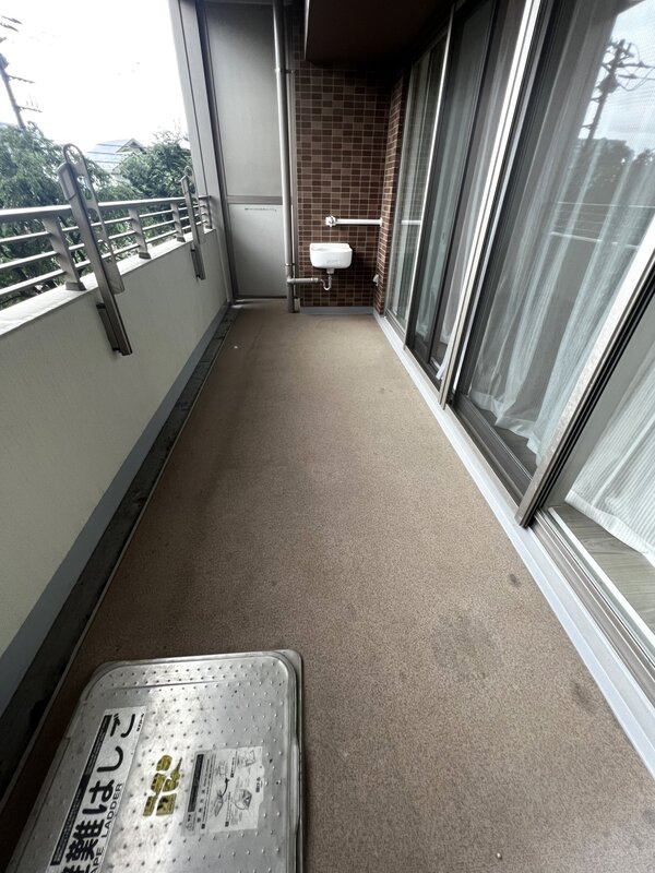 川崎市麻生区万福寺３丁目の賃貸マンションのバルコニー