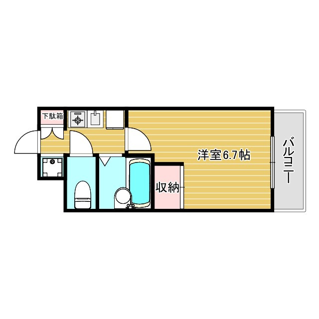 SS薬師谷の間取り
