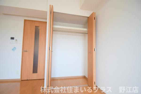エス・キュート城東中央の収納
