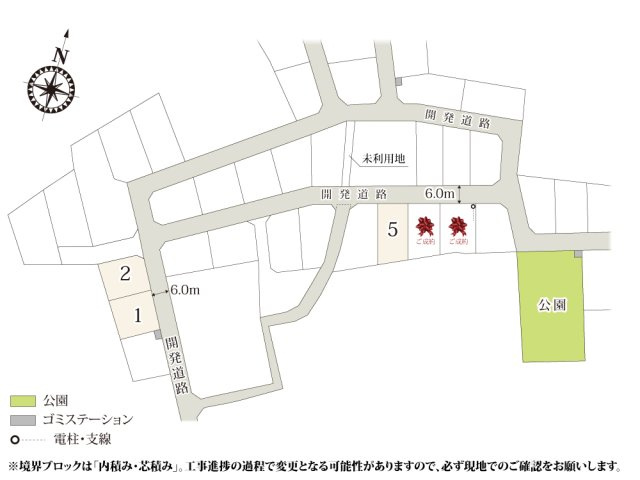 【区画図】 | ワイウッドコート東松山市石橋第1期　新築住宅 | 県道47号近くの利便性の高い場所に誕生！