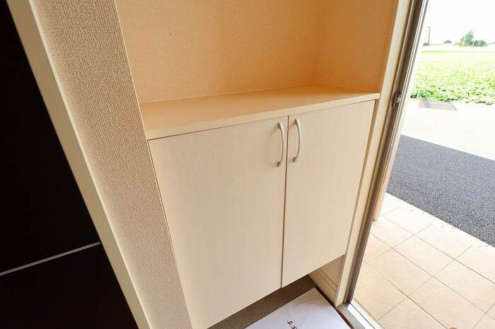 グランドソレーユの玄関|シューズボックス
