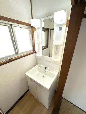【洗面所】 | 山科区上花山講田町　中古戸建