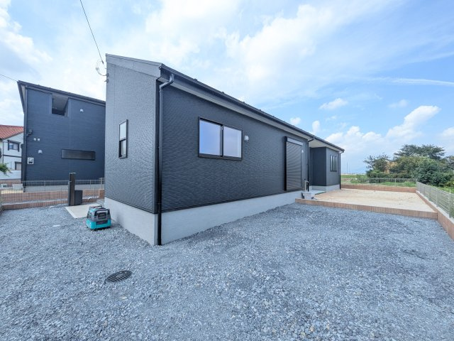第1　常総市収納谷　新築戸建て　1号棟の外観