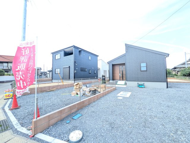 第1　常総市収納谷　新築戸建て　1号棟の外観