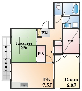 ロジェール芦屋の間取り