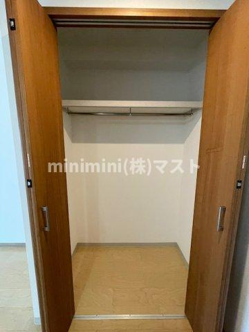 大阪市東成区中道３丁目の賃貸マンションの収納