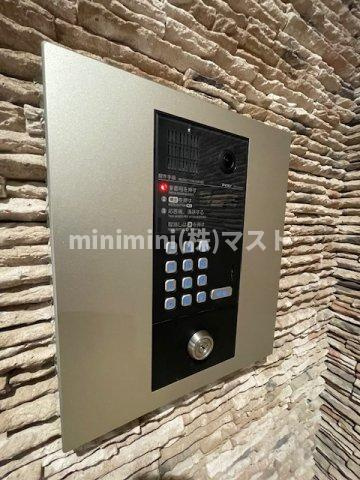大阪市東成区中道３丁目の賃貸マンションのセキュリティ