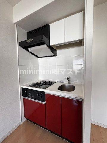 大阪市中央区徳井町２丁目の賃貸マンションのキッチン