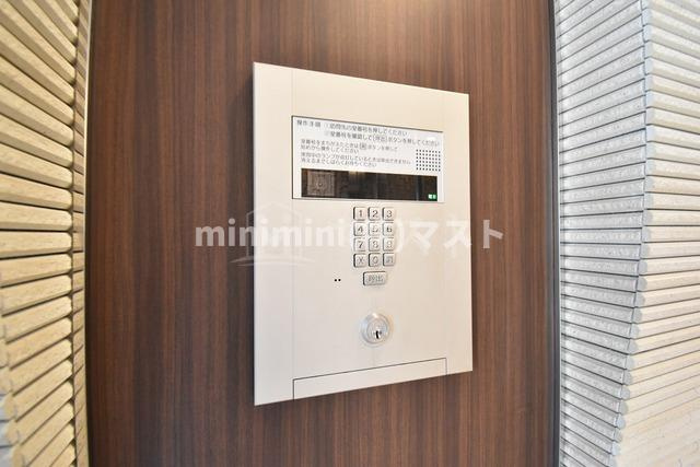 大阪市中央区南久宝寺町１丁目の賃貸マンションのセキュリティ