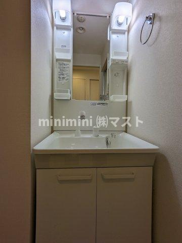 サニーハウス南堀江の洗面所