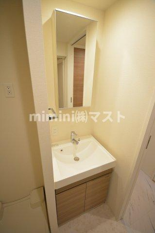 ドゥーエ立売堀の洗面所