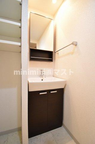 大阪市中央区北久宝寺町１丁目の賃貸マンションの洗面所