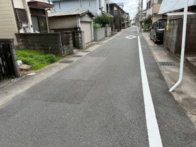 【前面道路含む現地写真】 | 山科区大宅坂ノ辻町　売地