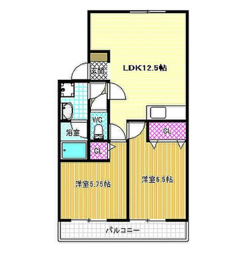 【間取り】 | マルシェ玉手