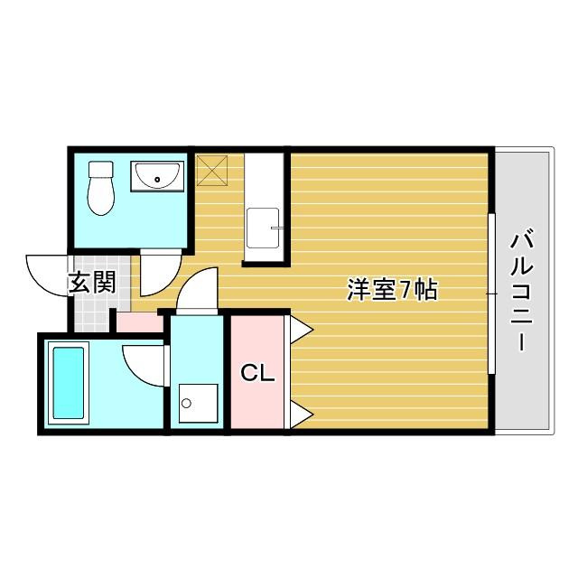 アビタ細川総持寺の間取り