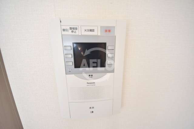 ララプレイス大阪新町ヴェレのセキュリティ|ララプレイス大阪新町ヴェレ　TV付モニターフォン